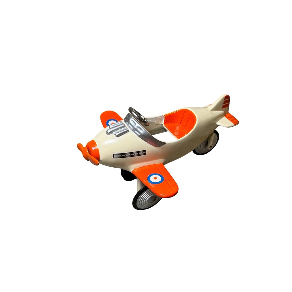 Vintage Pedal Power 1:10 Diecast Spitfire Pedal Plane By Golden Wheel Box & COA